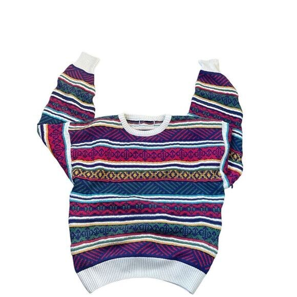 S3 Vintage‎ Grandpa Coogi Crew Neck Pullover Sweater - Picture 1 of 6
